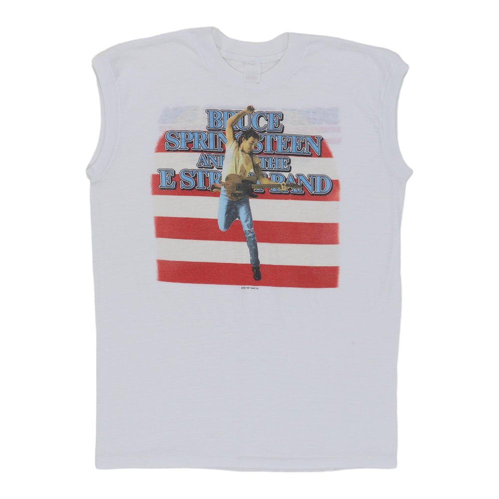 1984 Bruce Springsteen Born In The USA Tour Sleeveless Shirt