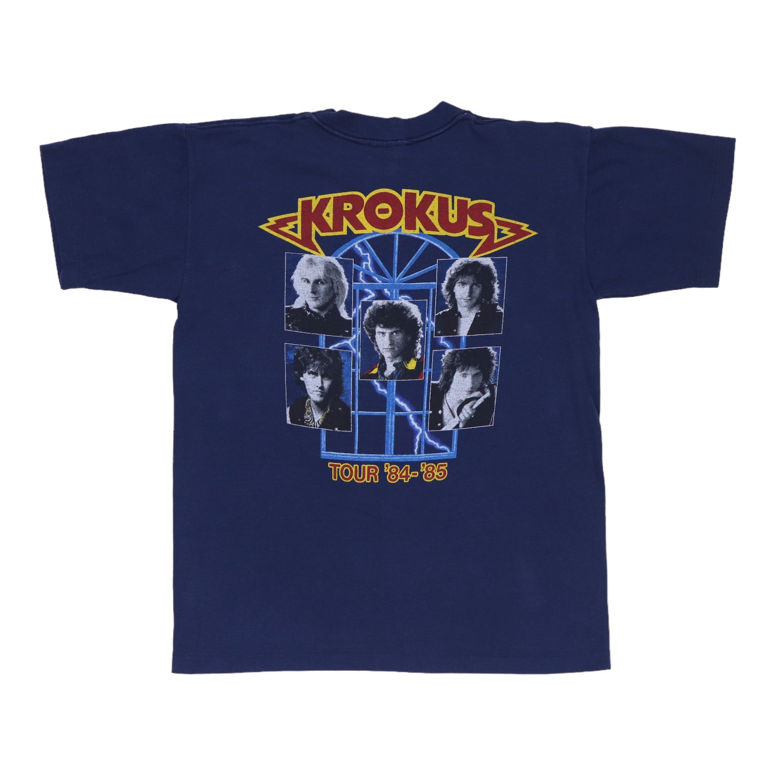 1984 Krokus The Blitz Tour Shirt WyCo Vintage