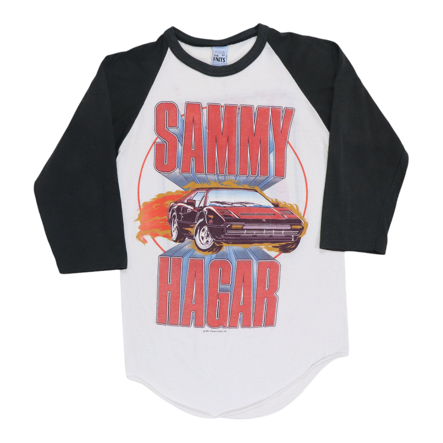 1984 Sammy Hagar Drive 55 Tour Jersey Shirt