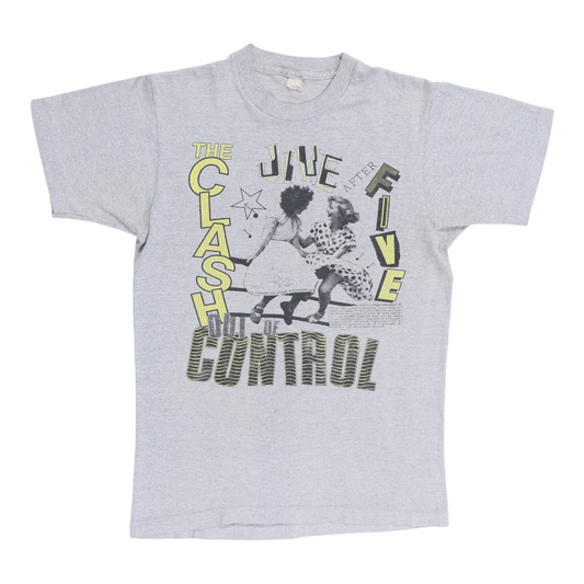 1984 The Clash Out Of Control Tour Shirt