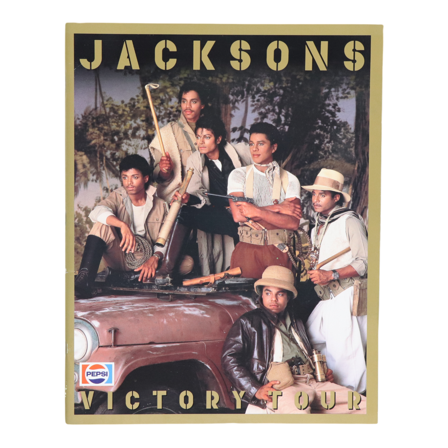 1984 Jacksons Victory Tour Program