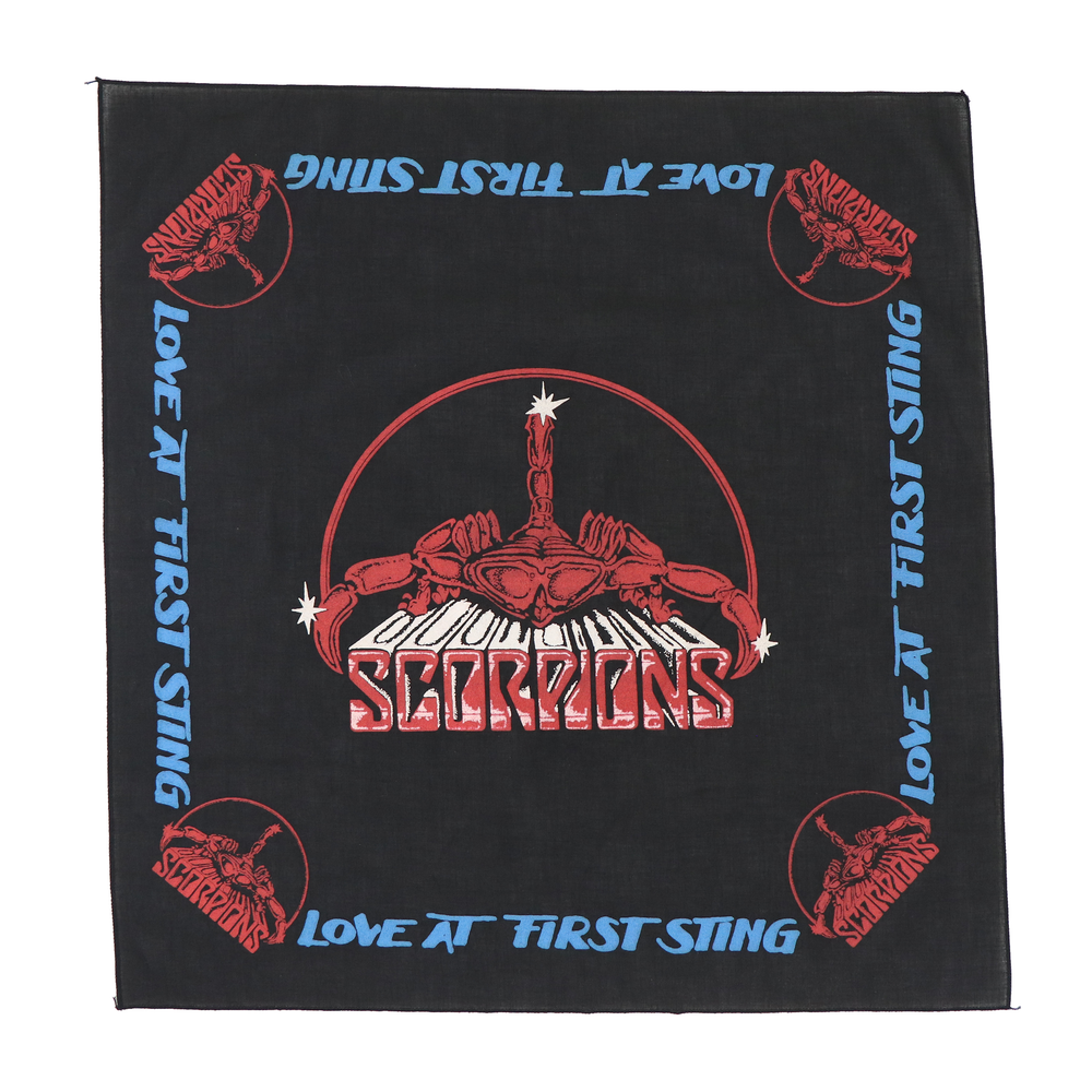 1984 Scorpions Love At First Sting Tour Bandana