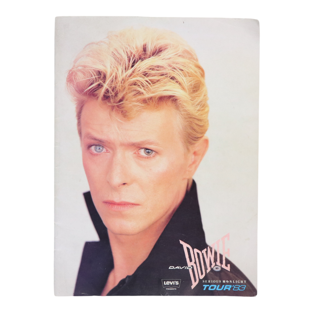 1984 David Bowie Serious Moonlight Tour Program