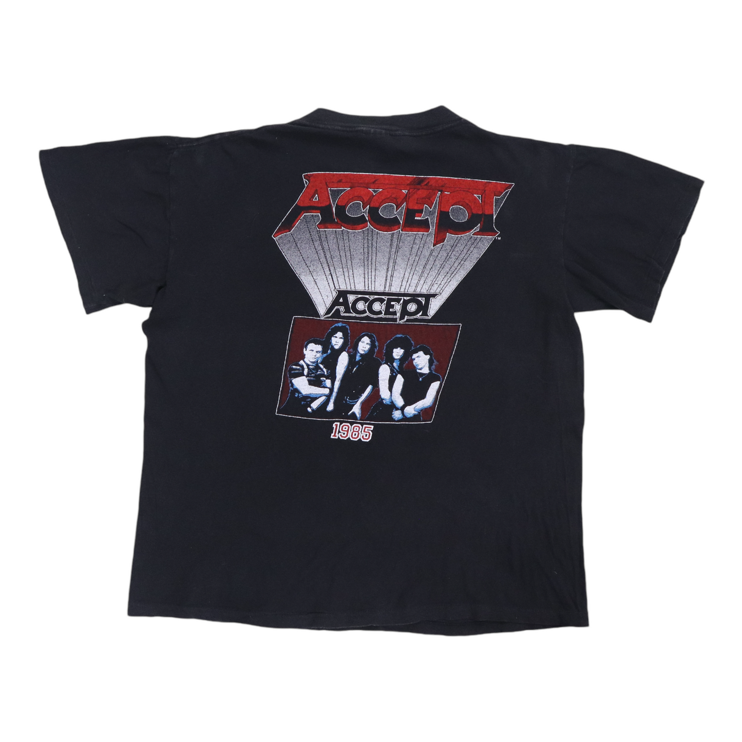 1985 Accept Metal Heart Tour Shirt