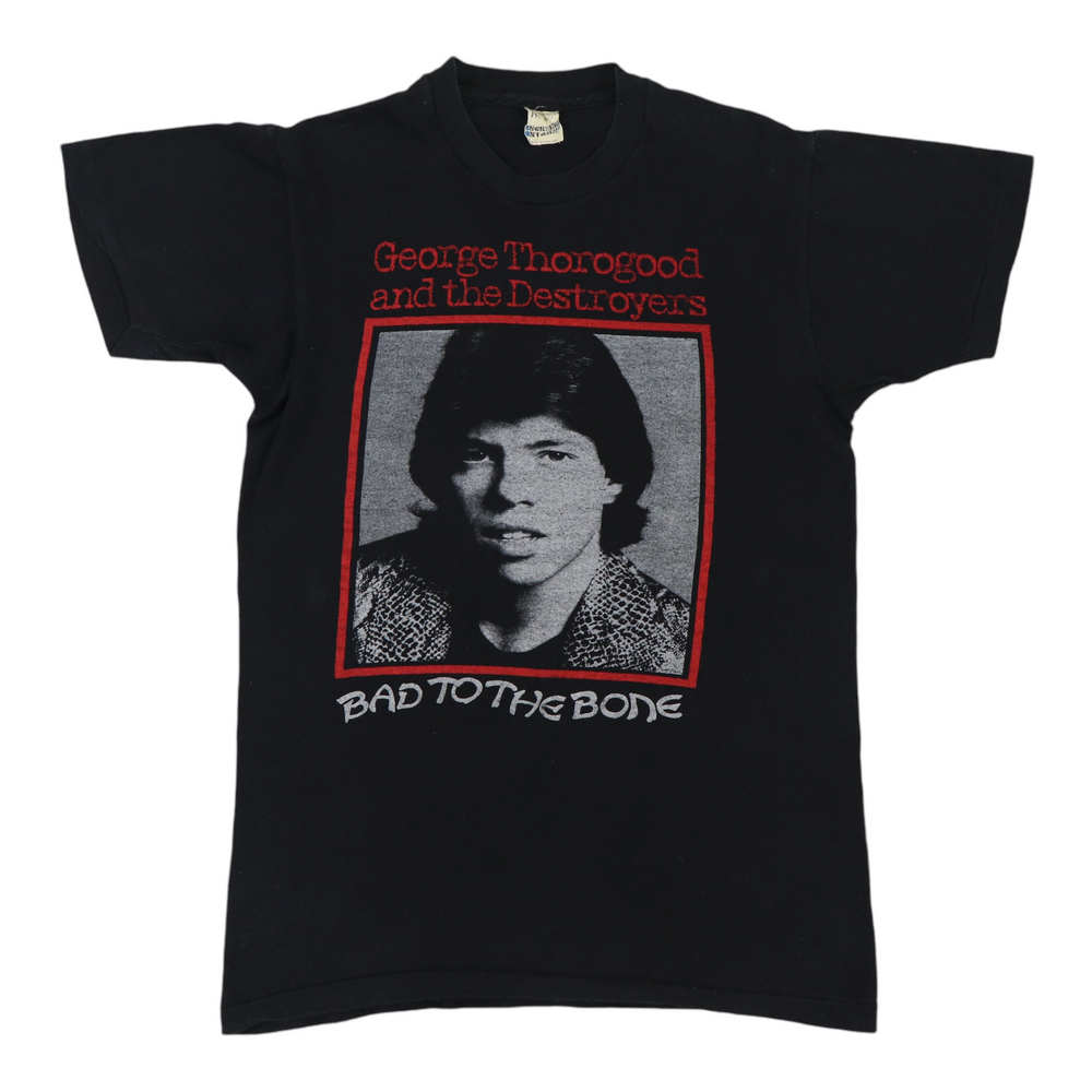 1985 George Thorogood Bad To The Bone Tour Shirt