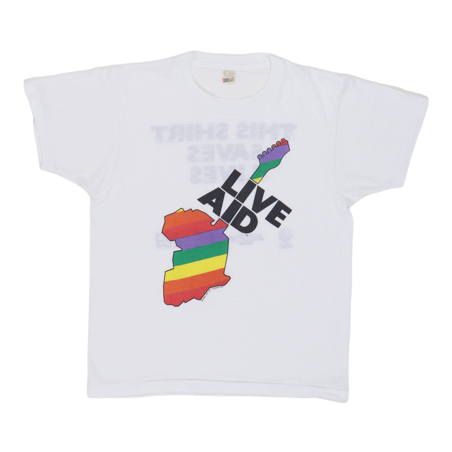 1985 Live Aid This Shirt Saves Lives Shirt