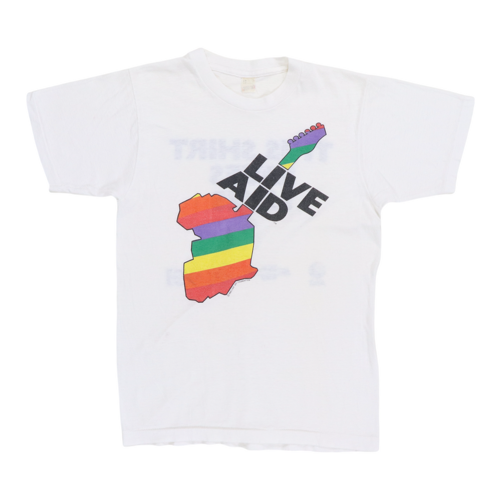 1985 Live Aid This Shirt Saves Lives Shirt