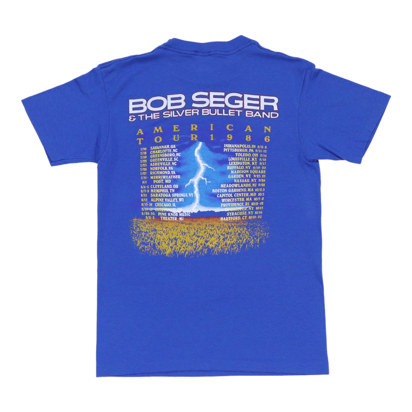 Bob seger last tour shirts on sale