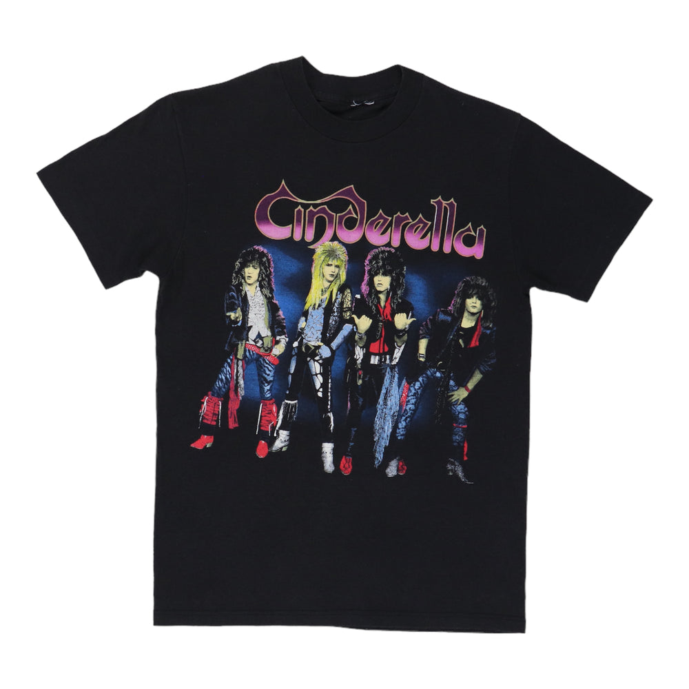 1986 Cinderella Night Songs World Tour Shirt