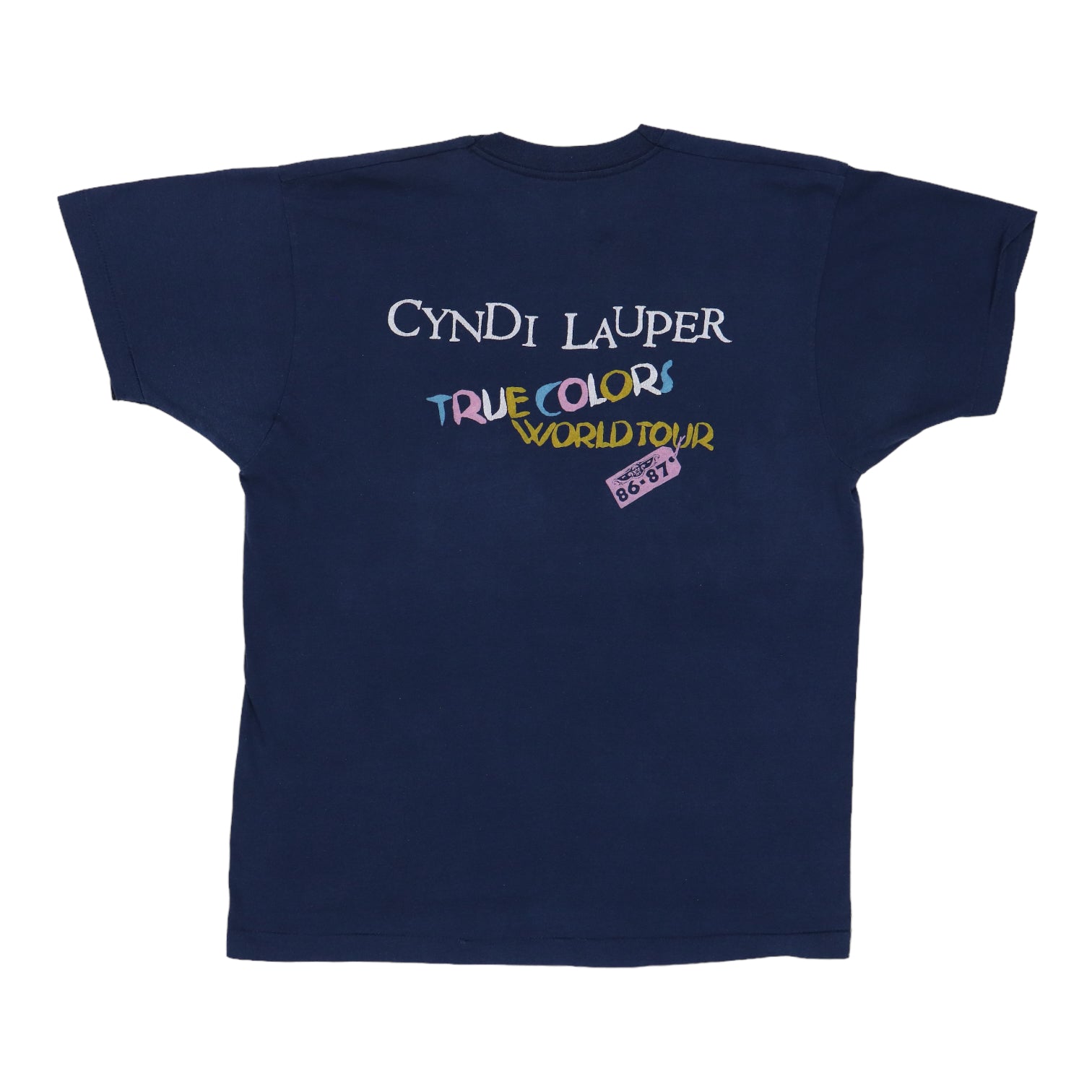 1986 Cyndi Lauper True Colors World Tour Shirt – WyCo Vintage