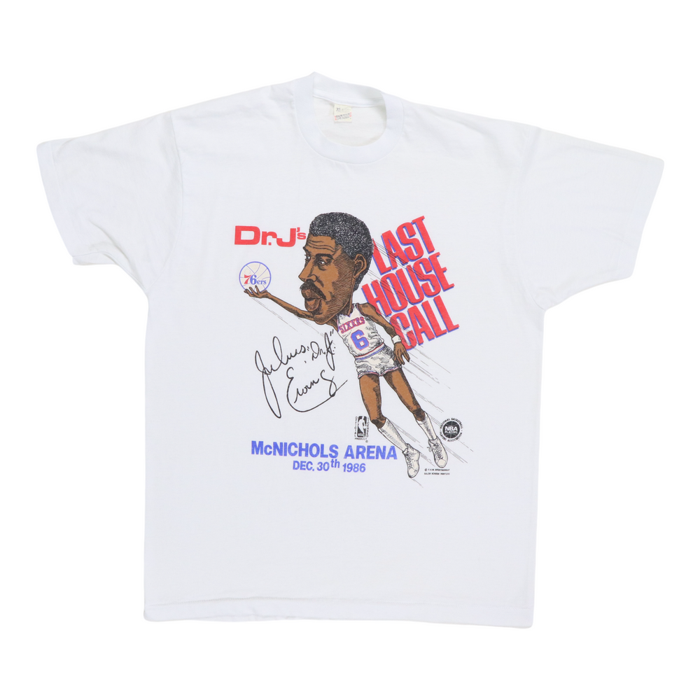 1986 Dr J's Last House Call Shirt