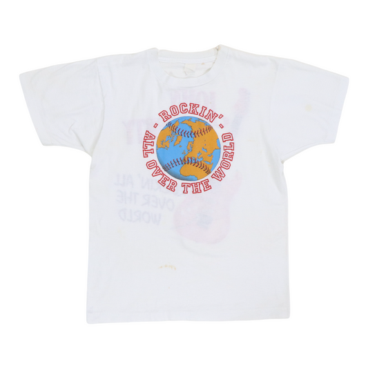 1986 John Fogerty Rockin All Over The World Tour Shirt