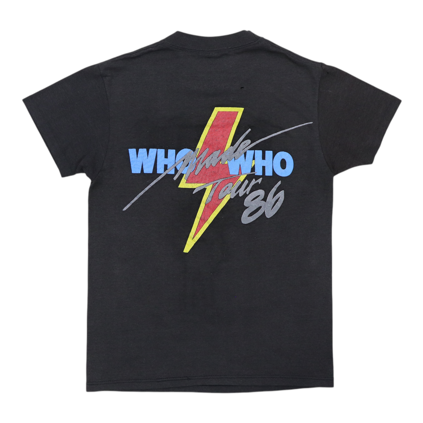 1986 ACDC Who Made Who Tour Shirt