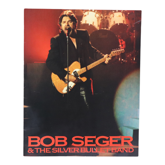 1986 Bob Seger American Storm Tour Program