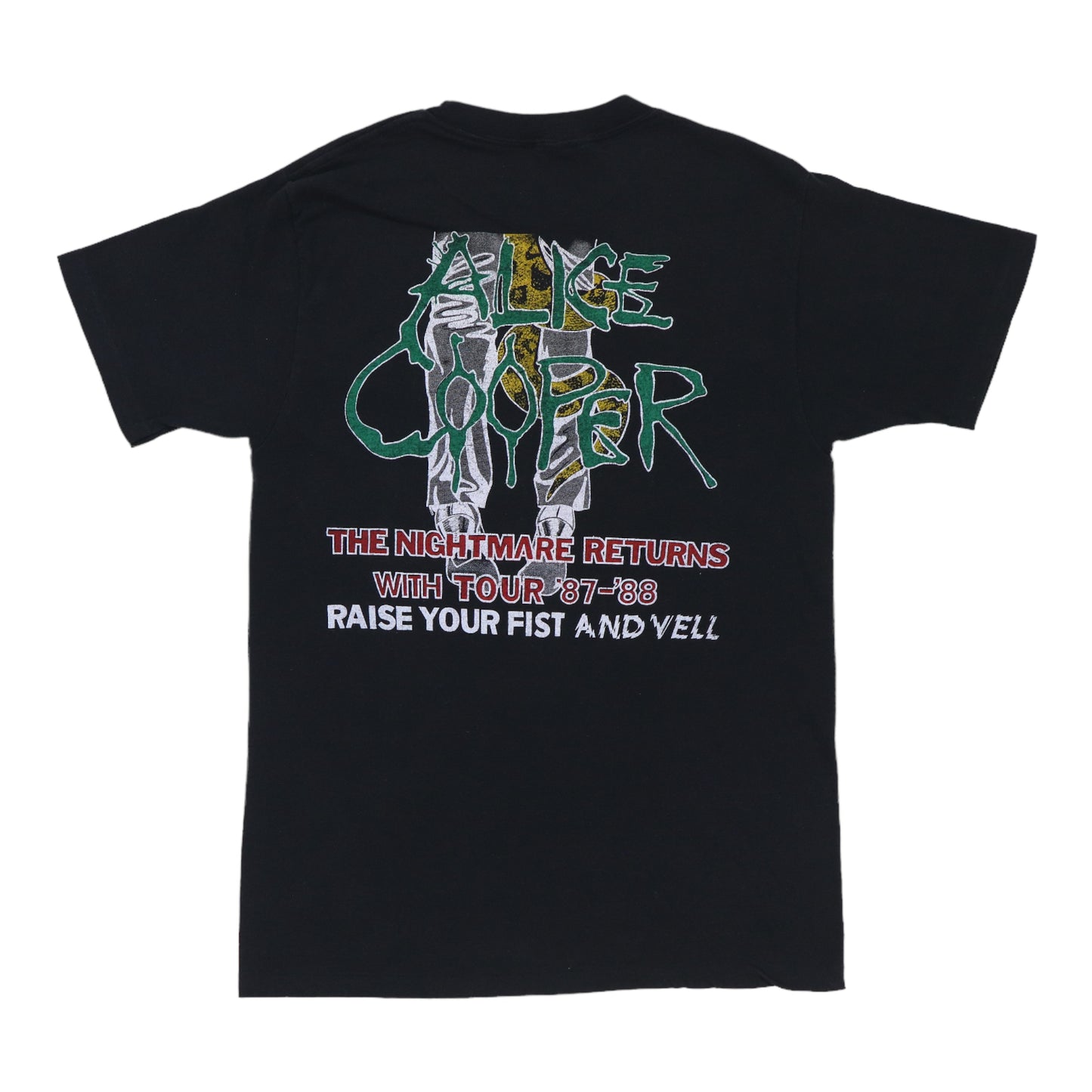 1987 Alice Cooper Raise Your Fist And Yell Tour Shirt – WyCo Vintage