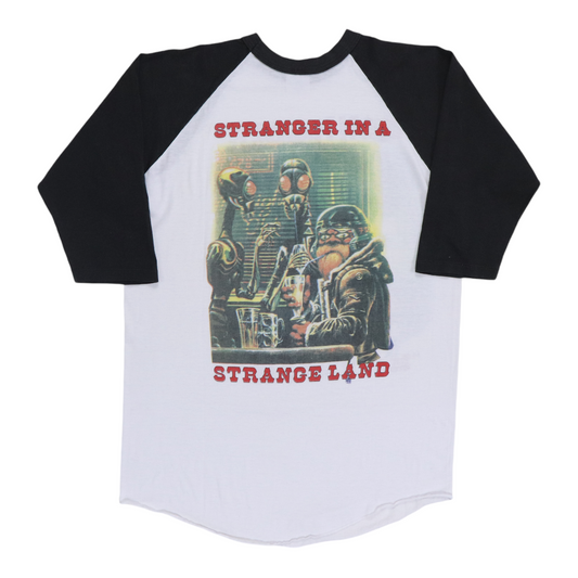 1987 Iron Maiden Stranger In A Strange Land Jersey Shirt