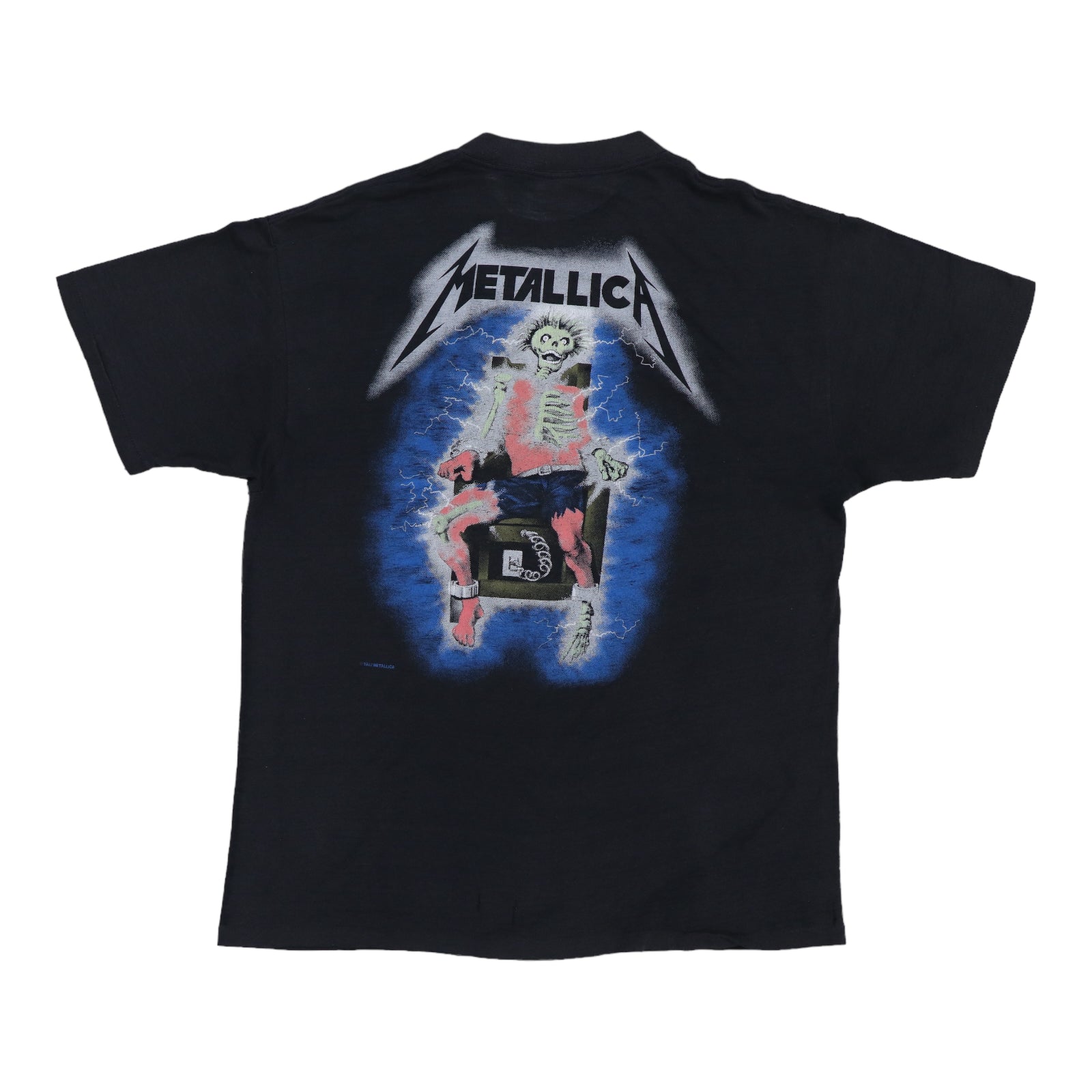 1987 print Metallica 2024 Metal Up Your A$$ t-shirt