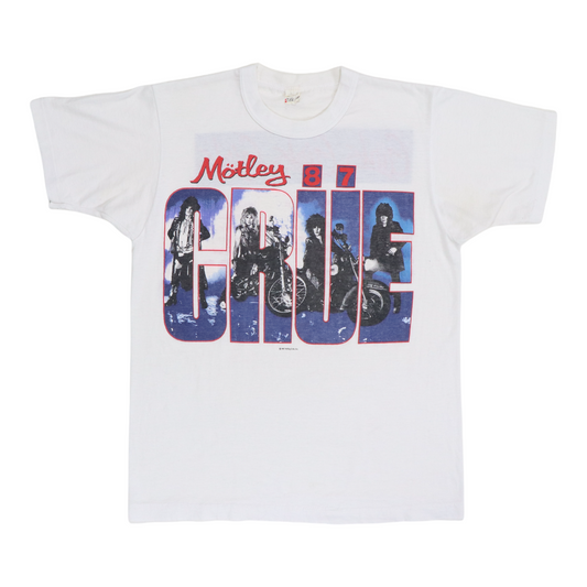 1987 Motley Crue Girls Girls Girls Tour Shirt