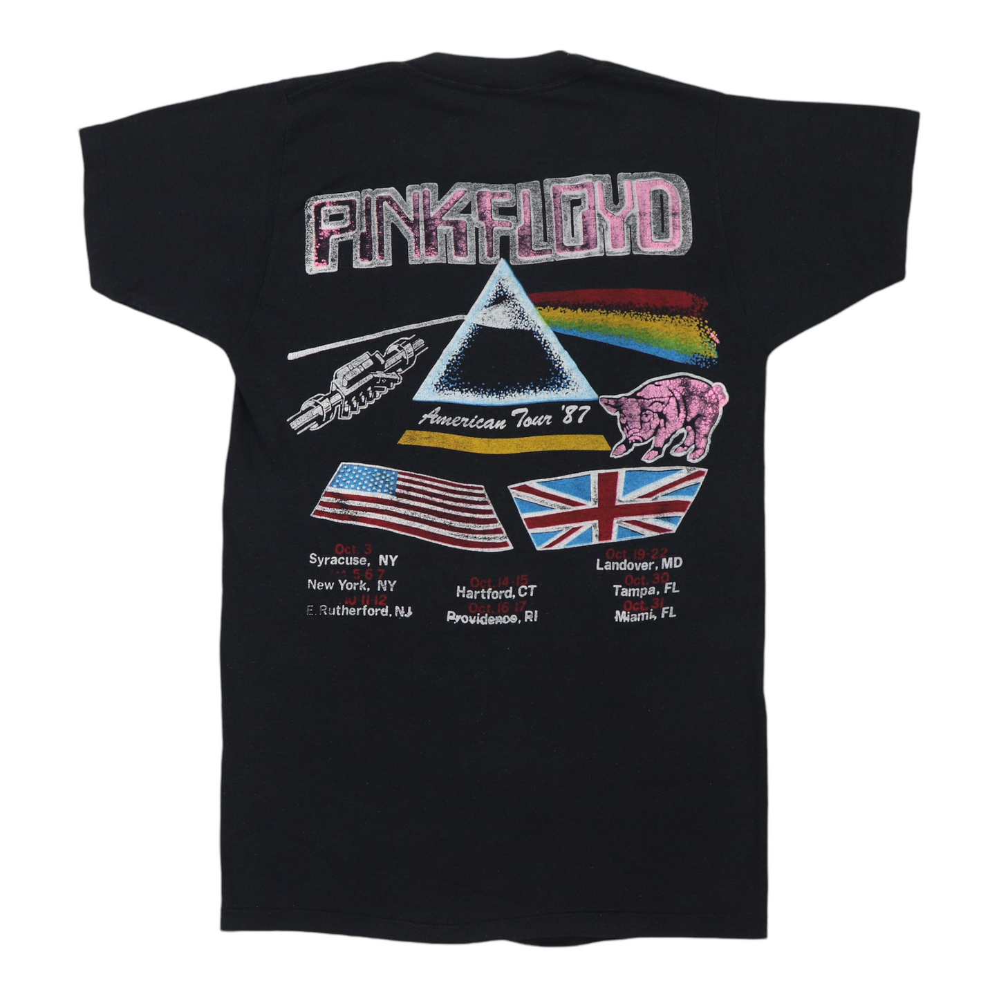 1987 Pink Floyd Momentary Lapse Of Reason Tour Shirt