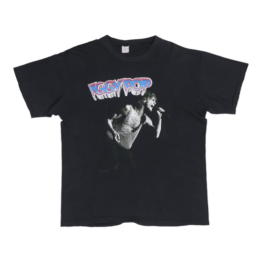 1988 Iggy Pop Raw Fucking Power Shirt