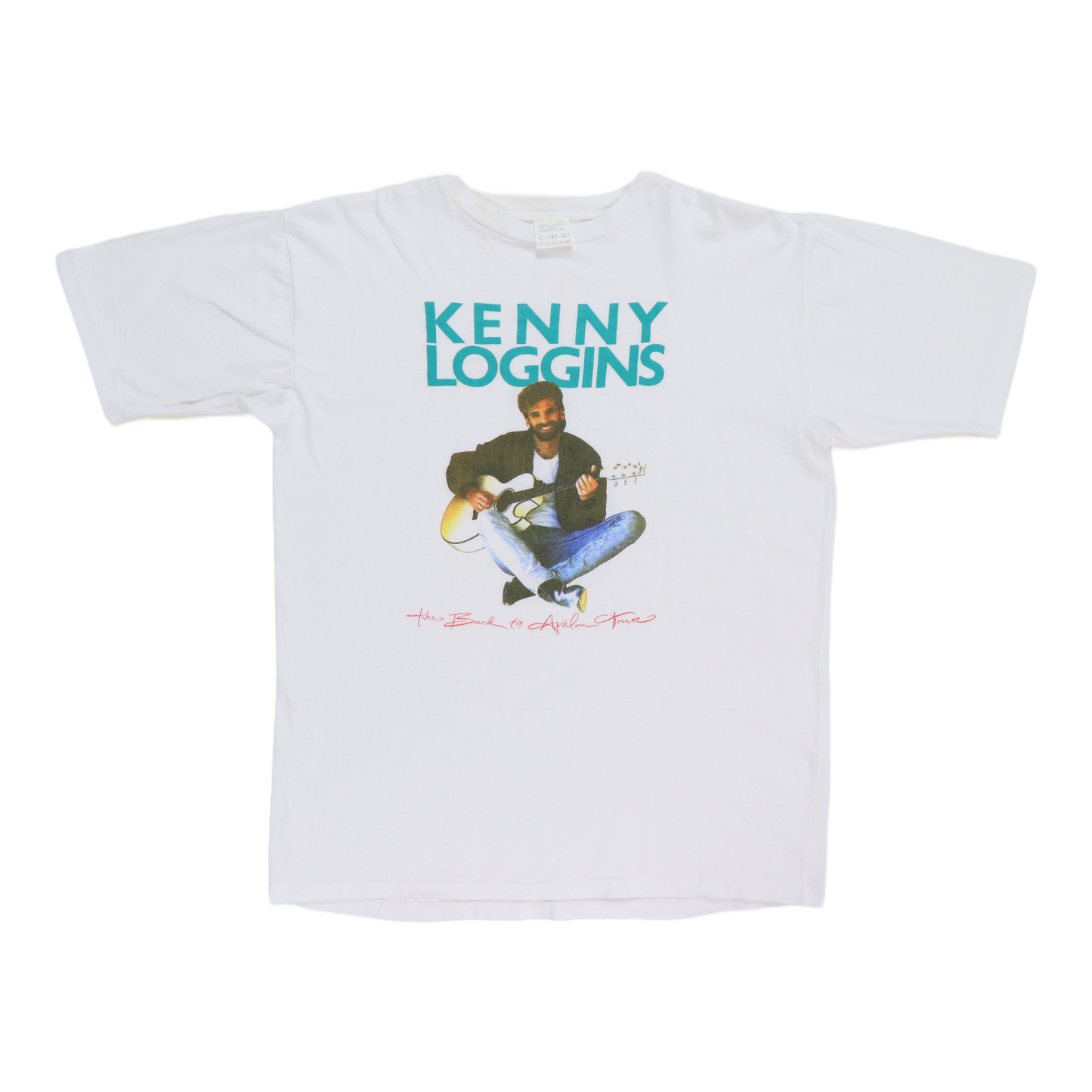 1988 Kenny Loggins Back To Avalon Tour Shirt