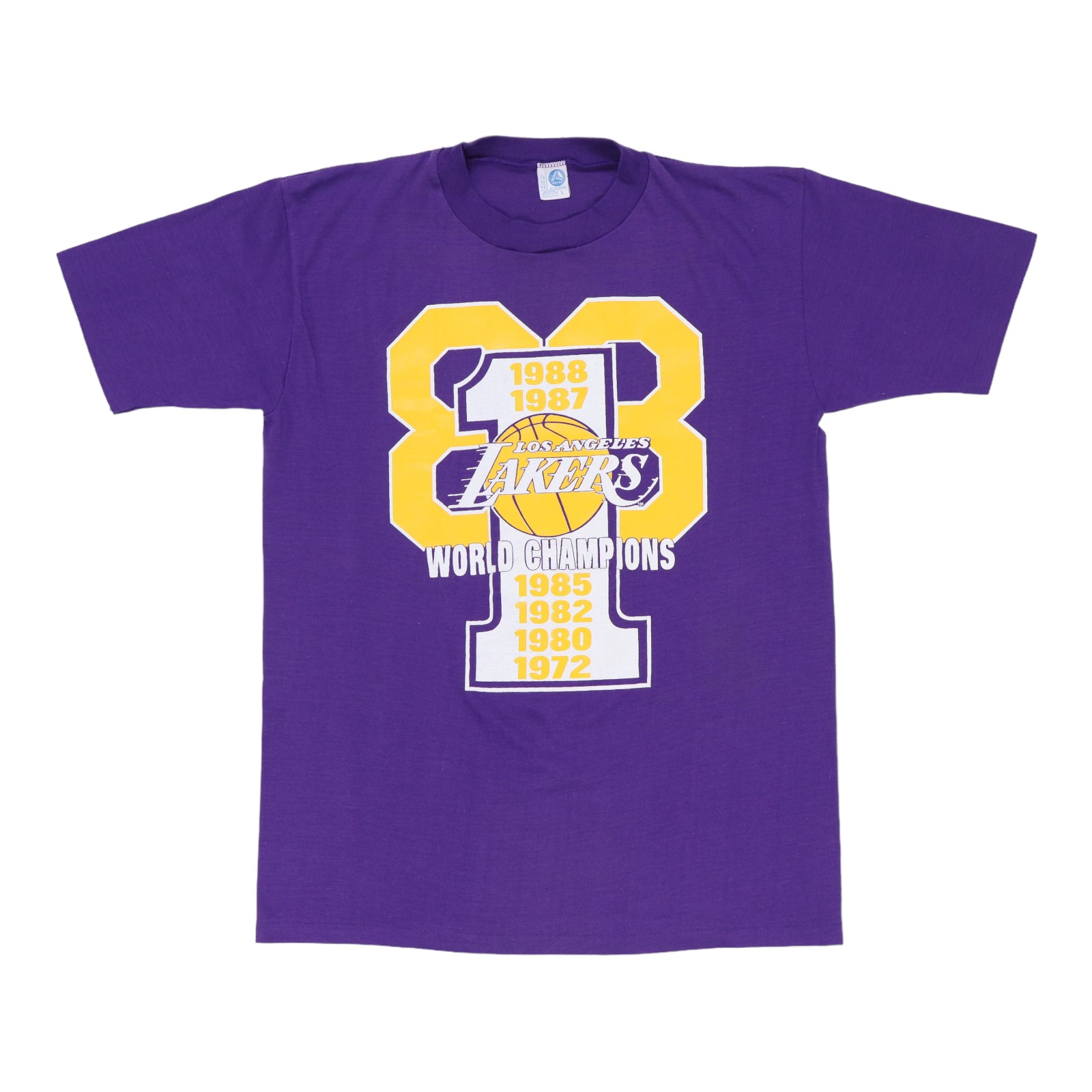 1988 Los Angeles Lakers World Champions Shirt – WyCo Vintage