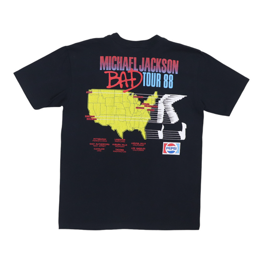 1988 Michael Jackson Bad Tour Shirt