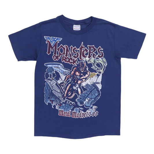 1988 Monsters Of Rock Metal Madness Tour Shirt