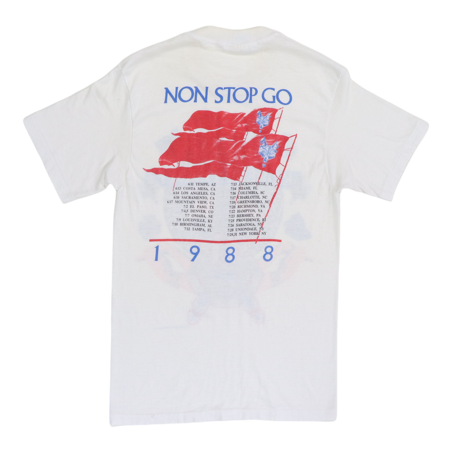 1988 Robert Plant Non Stop Go Tour Shirt