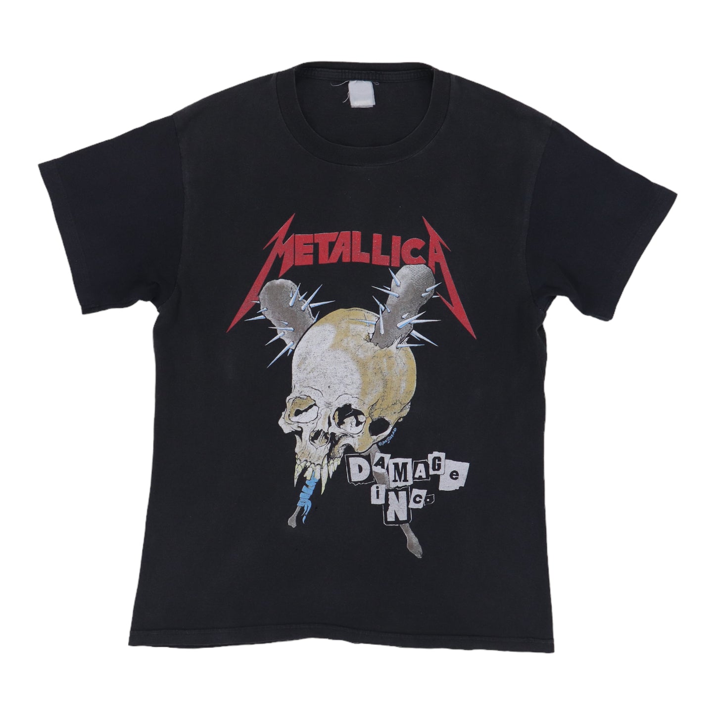 1988 Metallica Damage Inc Tour Shirt