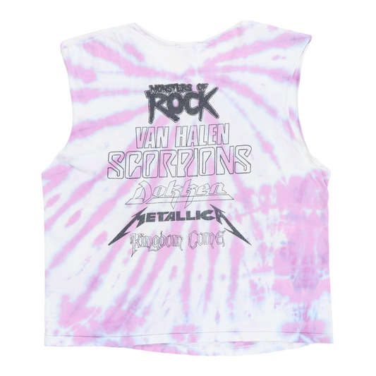 1988 Monsters Of Rock Tour Tie Dye Shirt