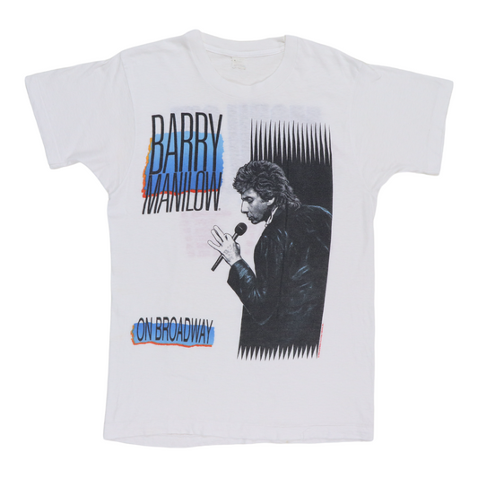 1989 Barry Manilow On Broadway Tour Shirt