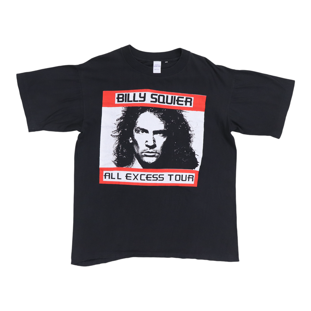 1989 Billy Squier All Excess Tour Shirt