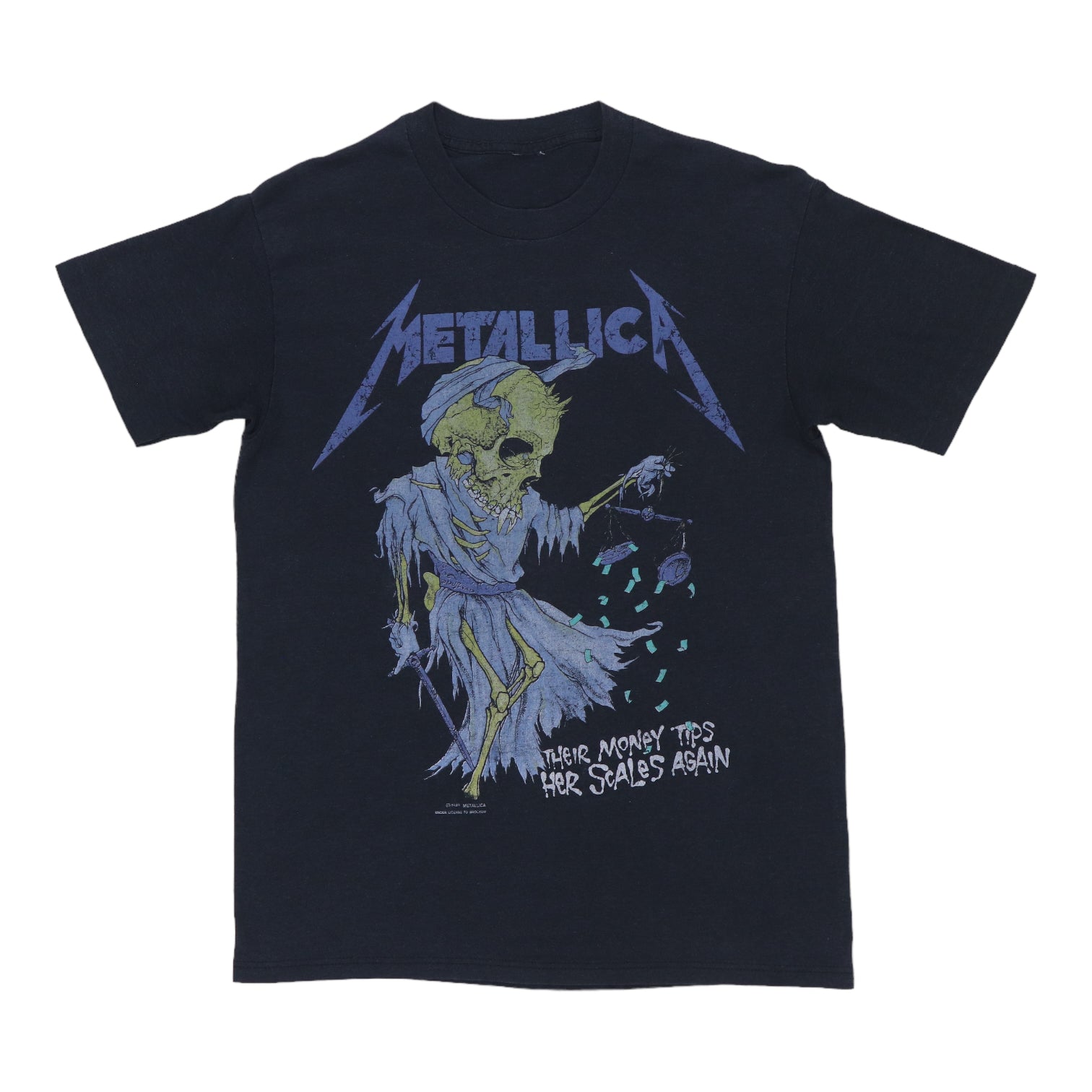 1989 Metallica Doris And Justice For All Shirt