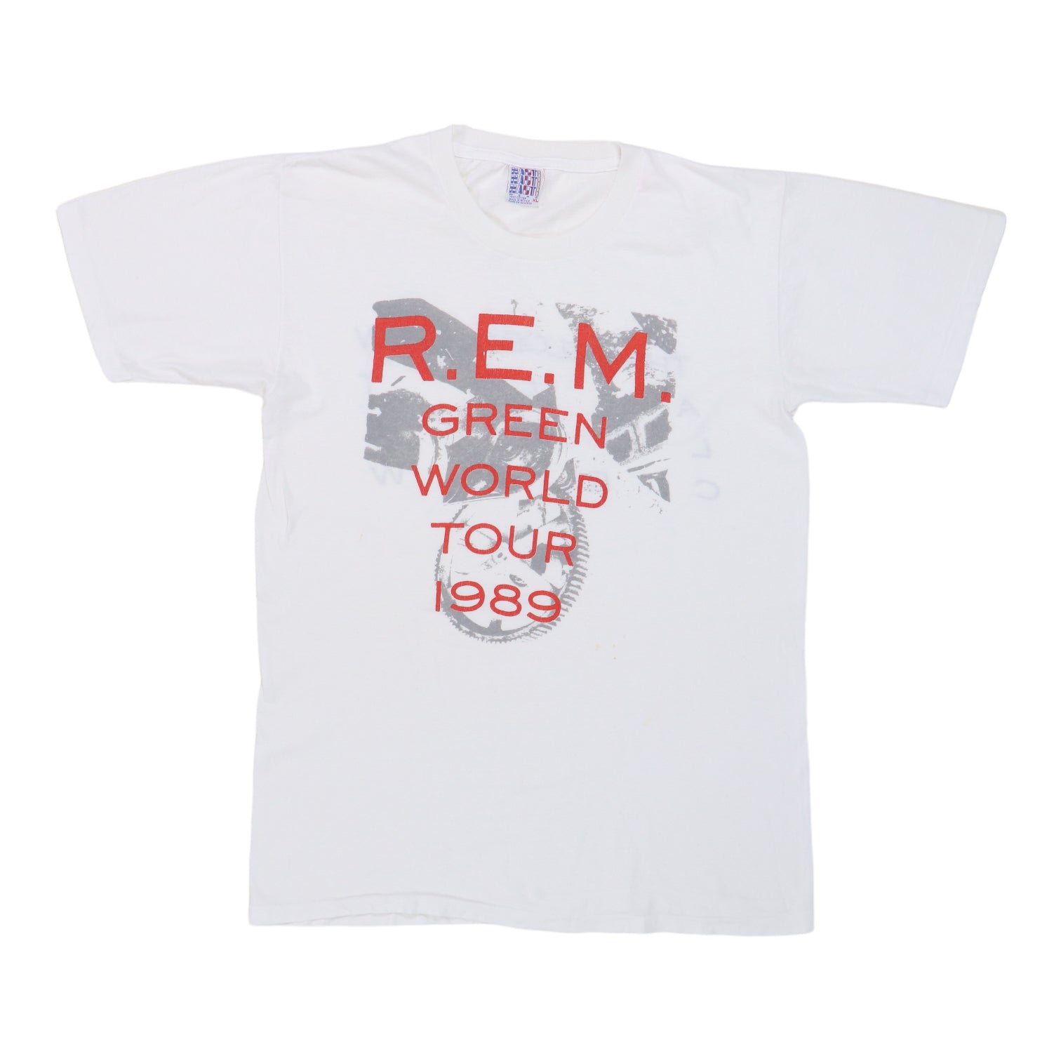 Original vintage 1989 REM Green World Tour Shirt | WyCo Vintage