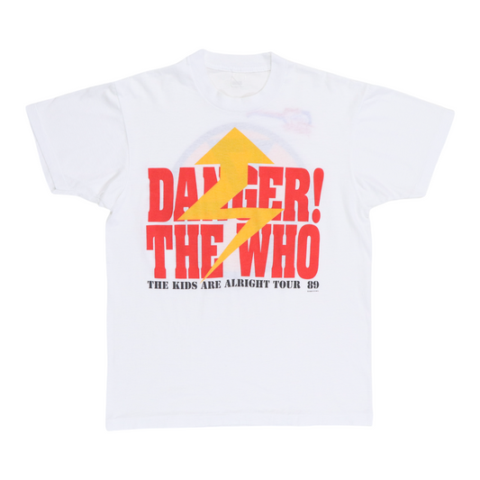 1989 The Who Kids Are Alright Tour Shirt