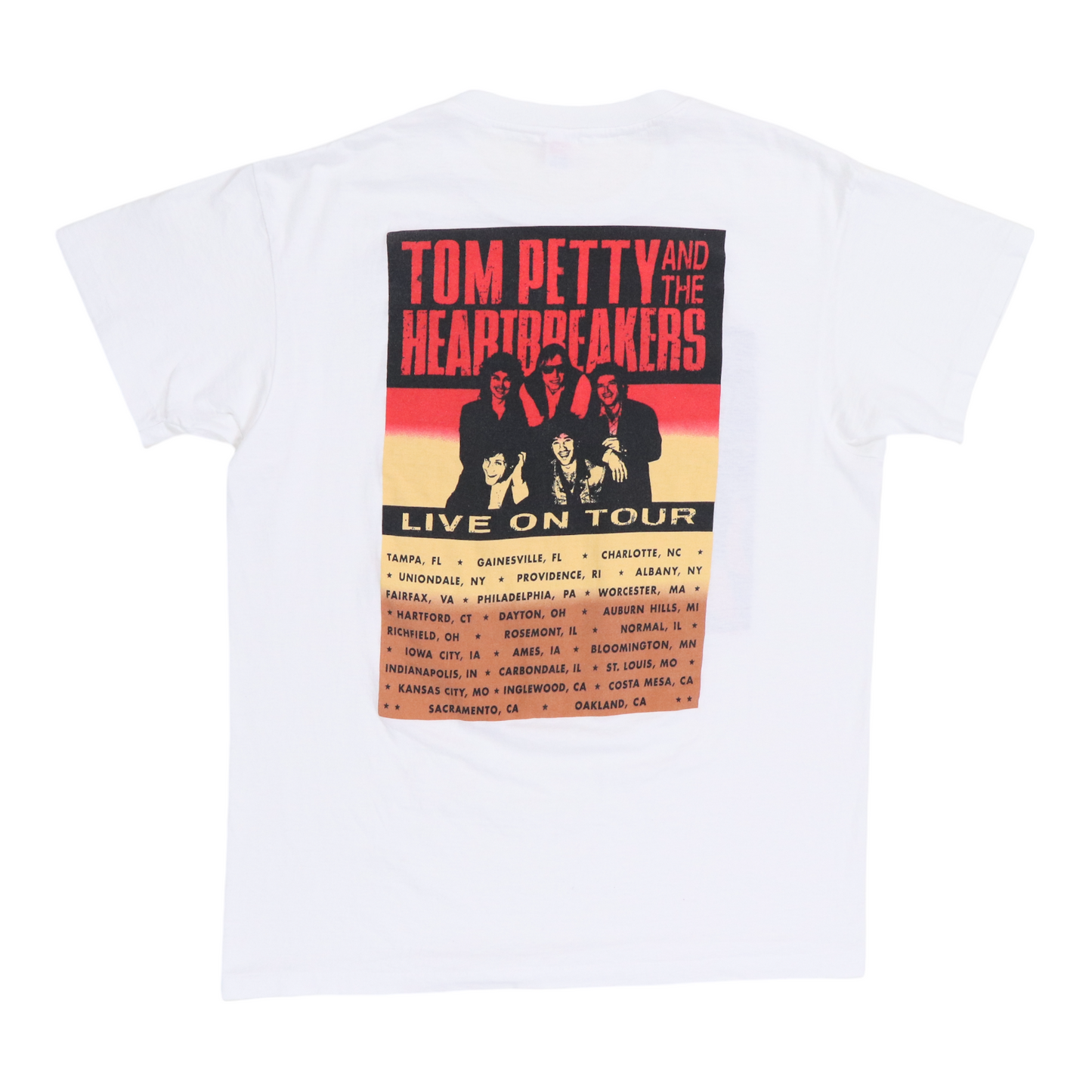 1989 Tom Petty and The Heartbreakers Tour Shirt