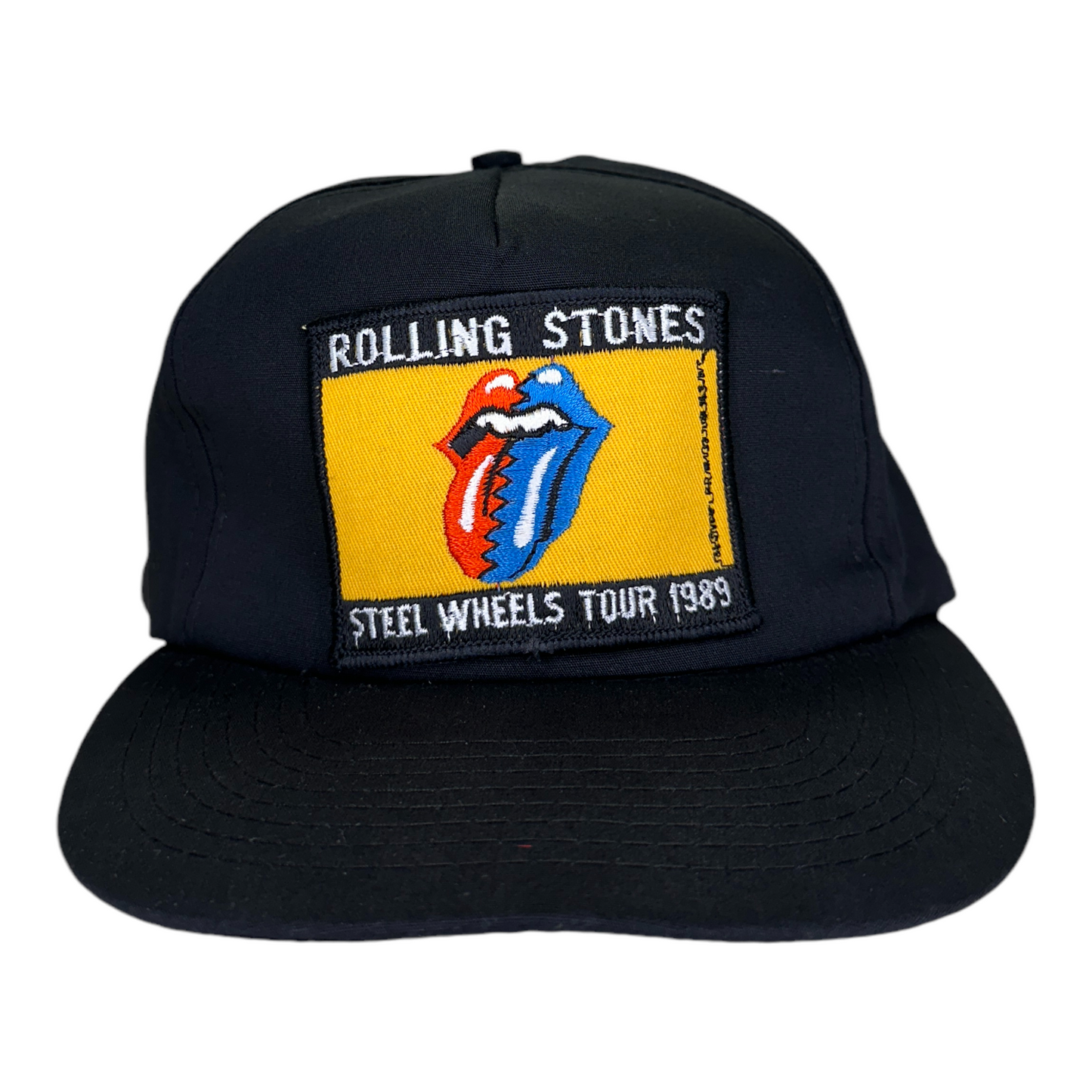 1989 Rolling Stones Steel Wheels Tour Snapback Hat