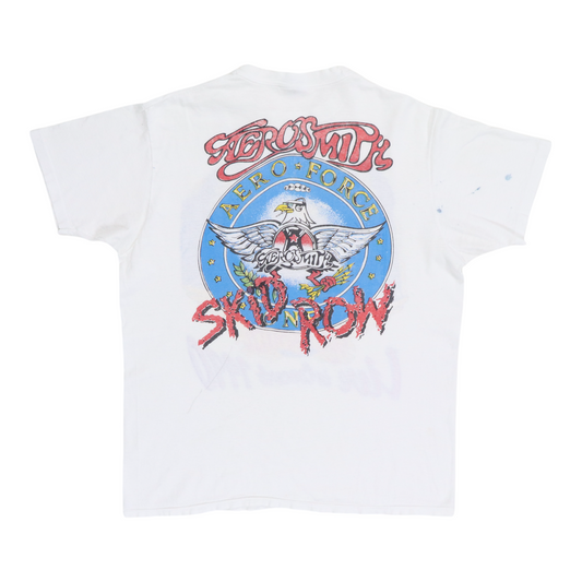 1990 Aerosmith Skid Row Tour Shirt