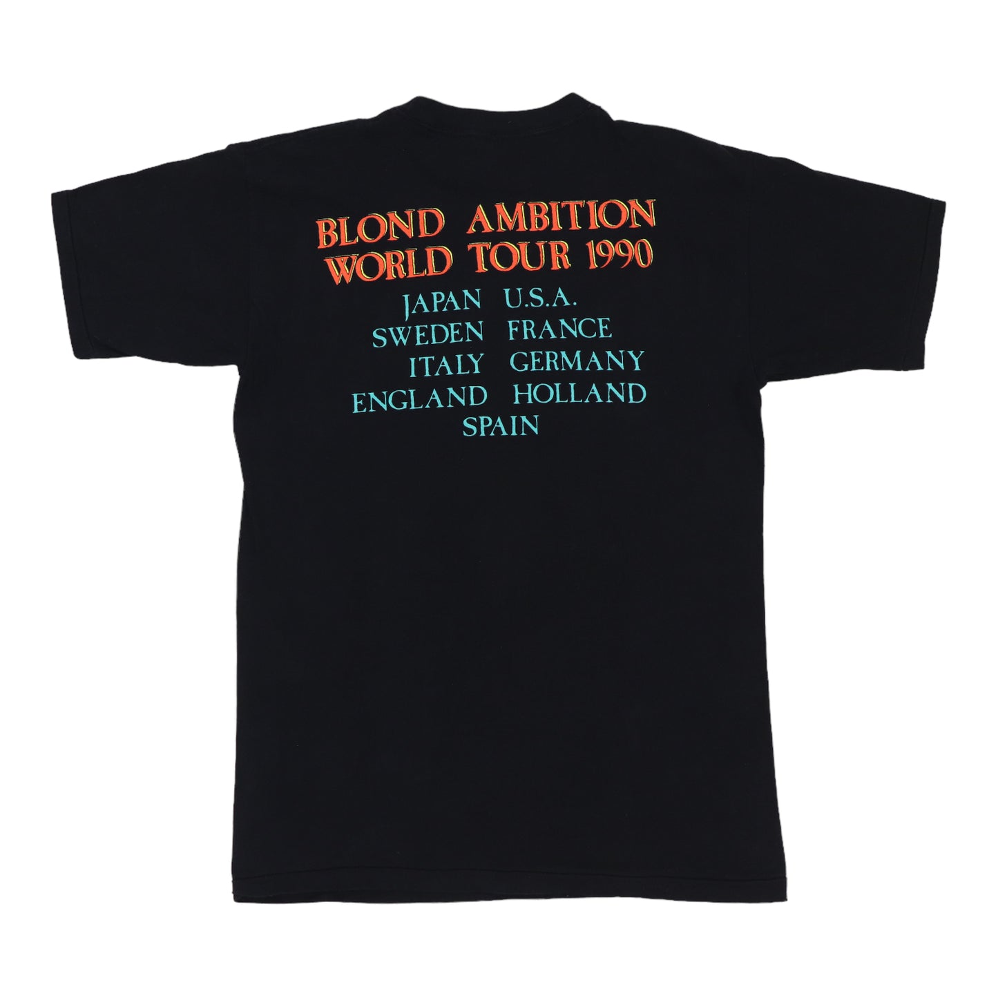 1990 Madonna Blond Ambition Tour Shirt