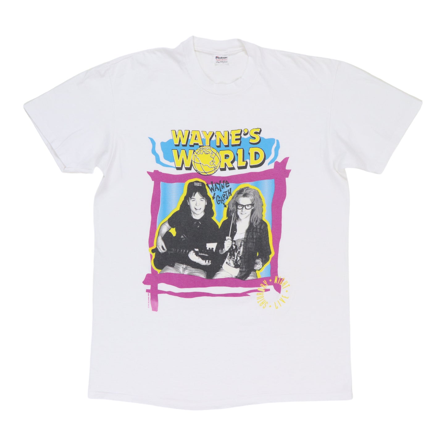 1990 Wayne's World Saturday Night Live Shirt