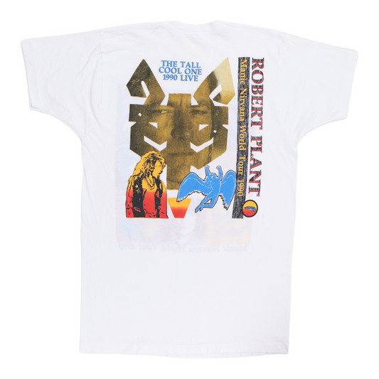 1990 Robert Plant Manic Nirvana World Tour Shirt