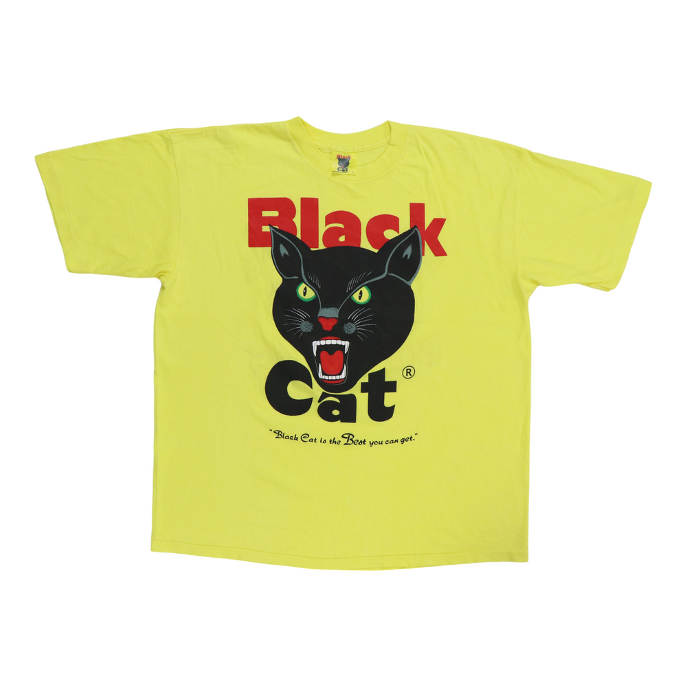 1990s Black Cat Fireworks Shirt