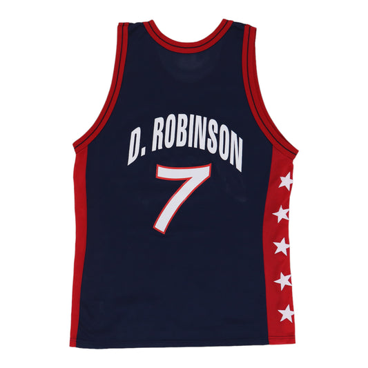 1990s David Robinson Team USA Jersey