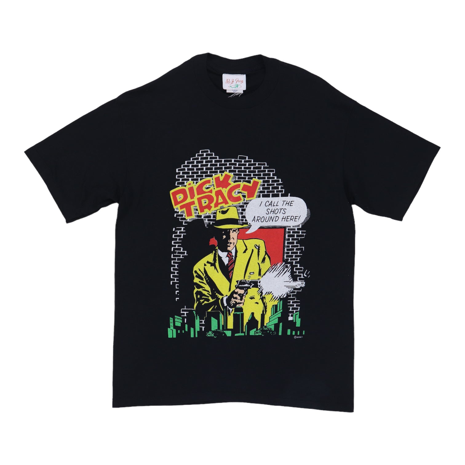 1990s Dick Tracy I Call The Shots Shirt