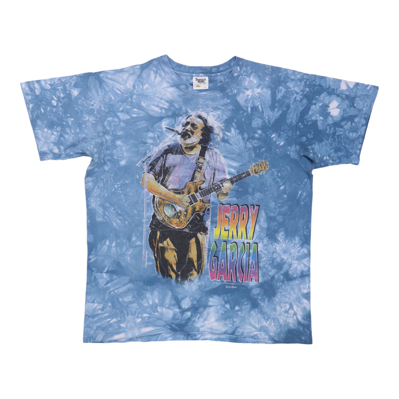 1990s Jerry Garcia Tie Dye Shirt WyCo Vintage