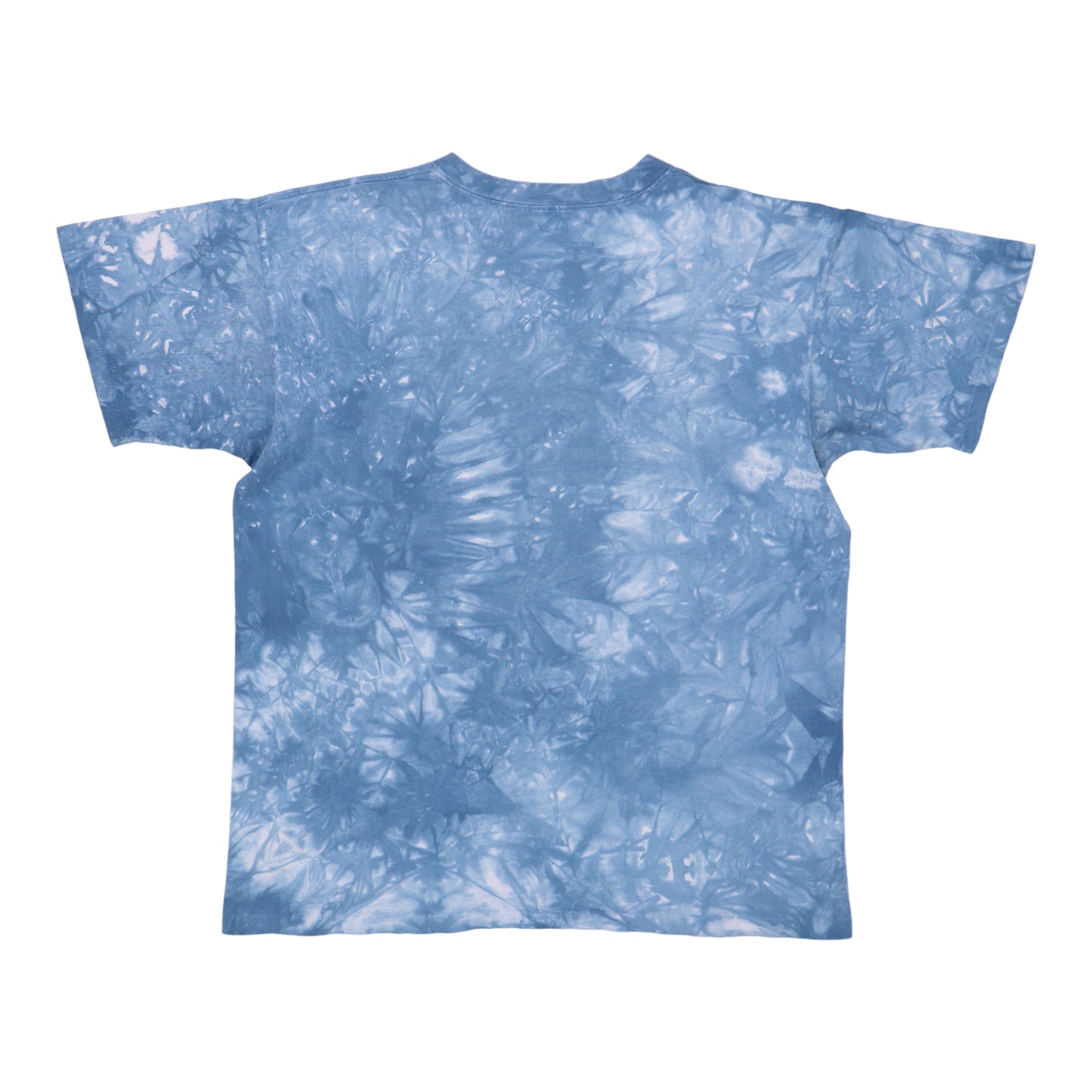 Blue / Black Crystal Wash Short Sleeve T-Shirt