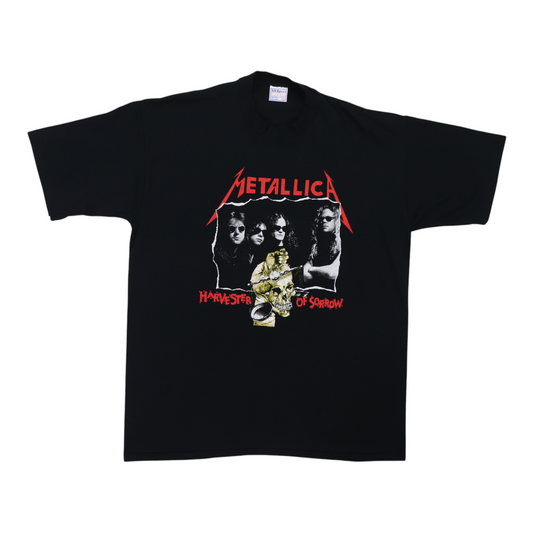 1990s Metallica Harverstor Of Sorrow Shirt