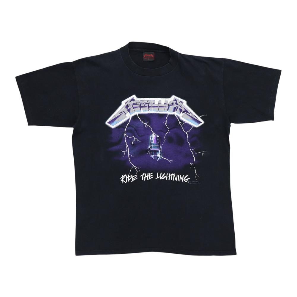 1990s Metallica Ride The Lightning Shirt