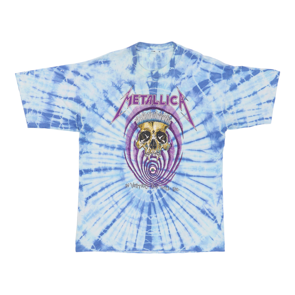 1990s Metallica In Vertigo Tie Dye Shirt